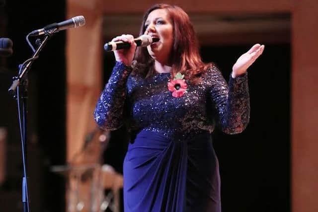 Press Eye - Belfast - Northern Ireland - 12th November 2016Stellar performs at the The Royal British Legion Festival of Remembrance at the Waterfront Hall in Belfast Photo by Kelvin Boyes / Press Eye.