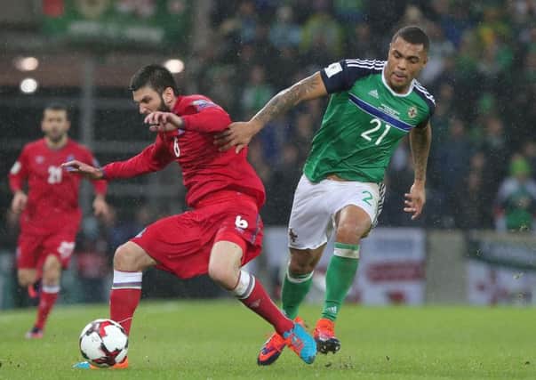 Josh Magennis was one of Northern Ireland's top performers again. Pic: Jonathan Porter / Press Eye