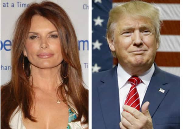 Londonderry born actress Roma Downey (left) and President-elect, Donald Trump.