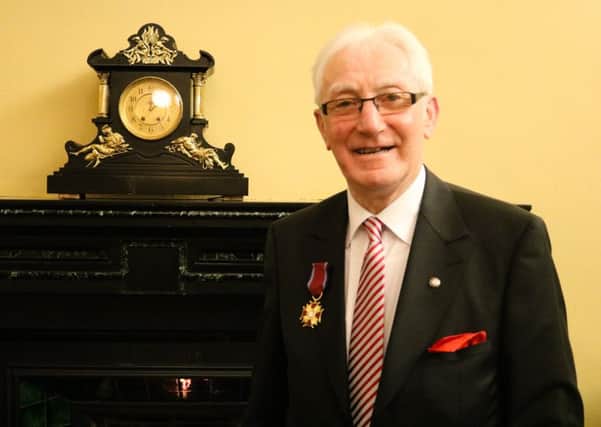 Polish Honorary Consul in Northern Ireland and Gold Cross of Merit recipient Jerome Mullen.
