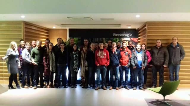 Young Farmers Clubs of Ulster members recently visited Finnebrogue Farm which is located just outside Downpatrick.