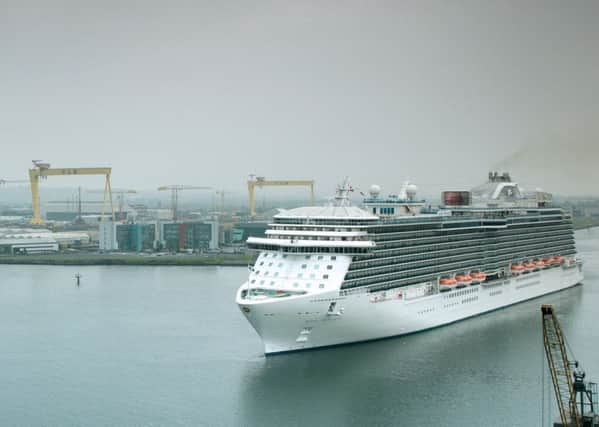 Belfast welcomes the return of Princess Cruises Royal Princess.