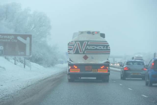 Icy weather on the way