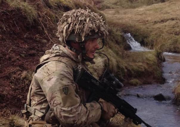 Private Matthew Boyd spent his early years in Northern Ireland