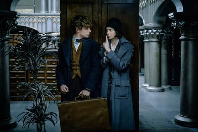 Eddie Redmayne as Newt Scamander and Katherine Waterston as Propentina in Fantastic Beasts and Where to Find Them
PA/Warner Bros