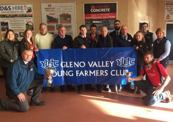 Members of Gleno Valley YFC are looking forward to their beef show and sale at Ballymena Livestock Market on Tuesday 6th December