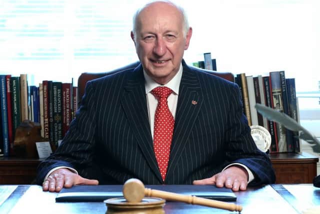 Speaker of the Northern Ireland Assembly Robin Newton