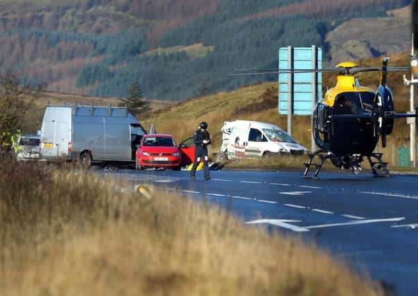 One person has died following a three vehicle collision on the Glenshane Pass. (Photo Colm Lenaghan/Pacemaker Press)