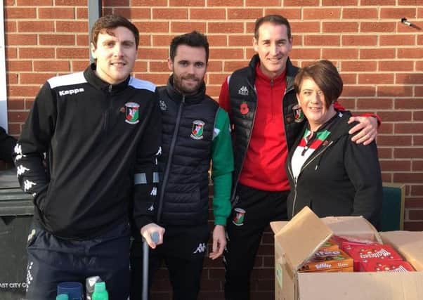 Glentoran have launched their Christmas appeal for the third successive year.