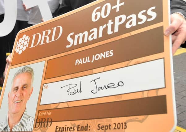 The smart pass that gives free transport for 60-year-olds and older.
 Photo: Aaron McCracken/Harrison Photography