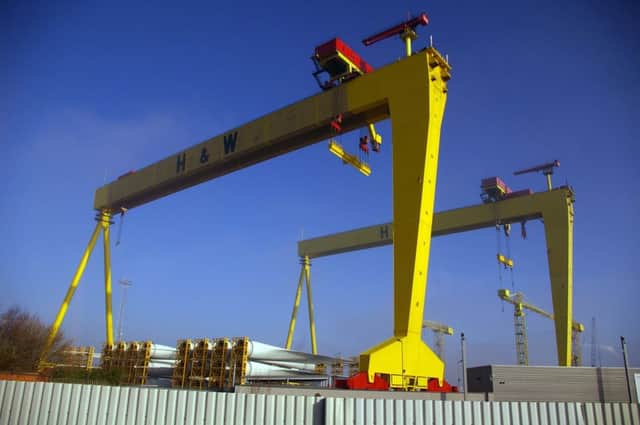 The giants Samson and Goliath continue to dominate the Belfast skyline as Harland & Wolff seeks renewed growth