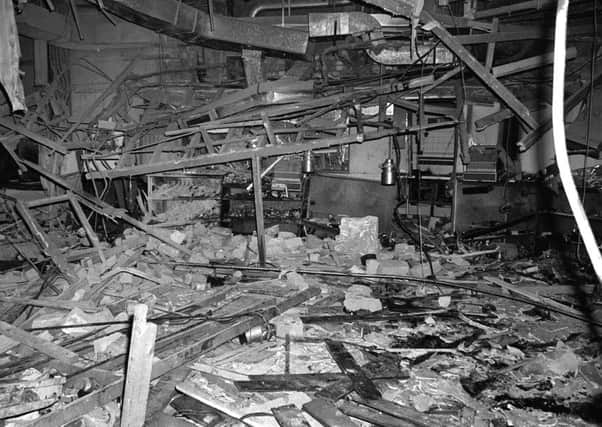 File photo dated 22/11/74 of the outside of the Mulberry Bush pub in Birmingham after a bomb exploded, as fresh inquests into the victims of the Birmingham pub bombings are to get under way amid a war of words between lawyers and the Government about legal funding. PRESS ASSOCIATION Photo. Issue date: Monday November 28, 2016. One of the country's most senior coroners, Peter Thornton QC, will convene the first pre-inquest hearing into the 1974 double bombings in Birmingham, to try and establish the scope of the proceedings. See PA story INQUEST Birmingham. Photo credit should read: PA Wire