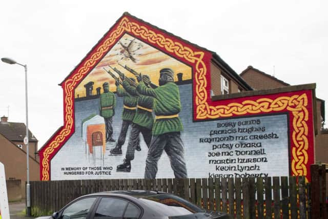 This IRA mural in the Glenwood area of Poleglass is among those on the Housing Association's list