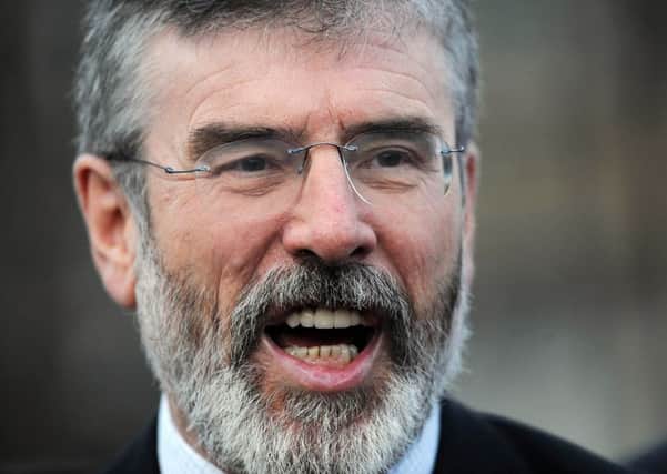 Gerry Adams, pictured in 2010