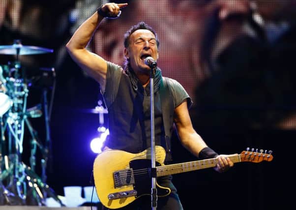 Bruce Springsteen and the E Street Band performing in Barcelona, Spain, in May 2016
Manu Fernandez/PA