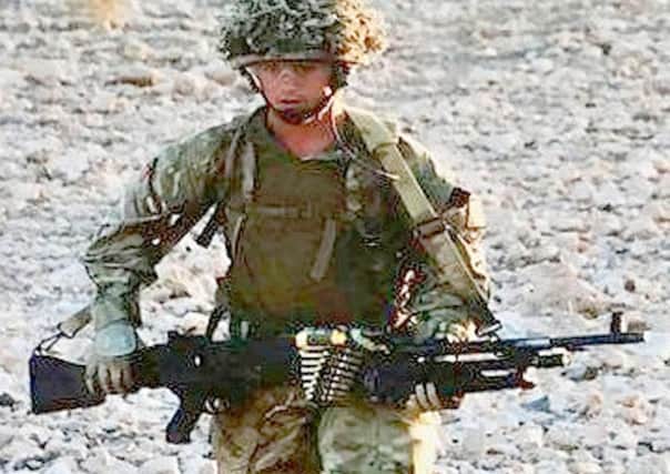 Belfast-born Private Matthew Boyd, 20, of the Royal Gibraltar Regiment. Jake Vallely, 24, has been jailed for life at Cardiff Crown Court and ordered to serve a minimum of 16 years in prison for murdering the soldier in the barracks town of Brecon, South Wales, in the early hours of May 8. Photo: Dyfed-Powys Police/PA Wire