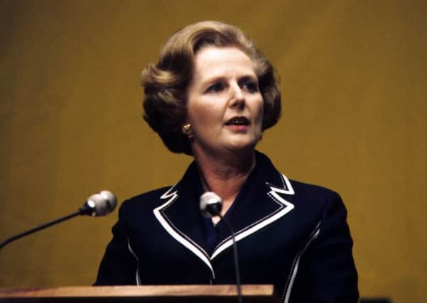 Margaret Thatcher. (Photo: P.A.)