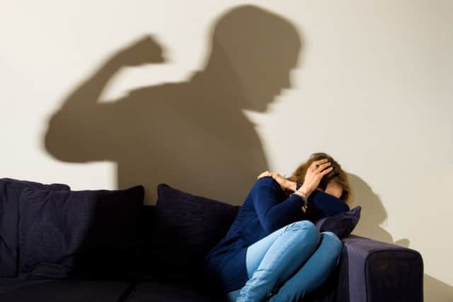 PICTURE POSED BY MODEL. Almost 100 domestic abuse incidents were reported to police on Christmas Day last year. Photo credit: Dominic Lipinski/PA Wire