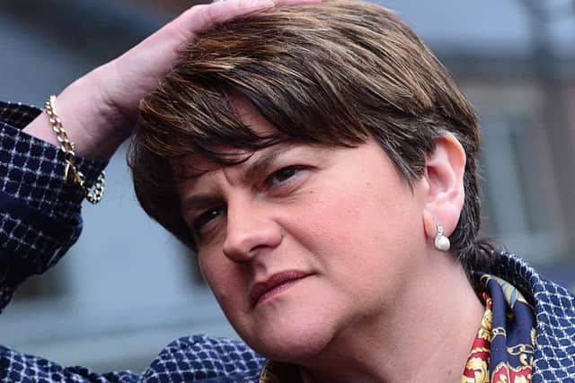 First Minister Arlene Foster