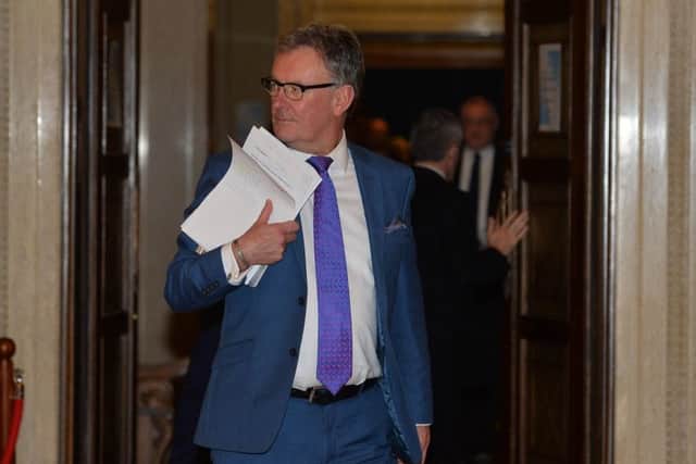 UUP leader Mike Nesbitt pictured in Stormont on Monday