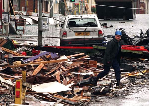 The Real IRA bomb in Omagh in August 1998 killed 29 people