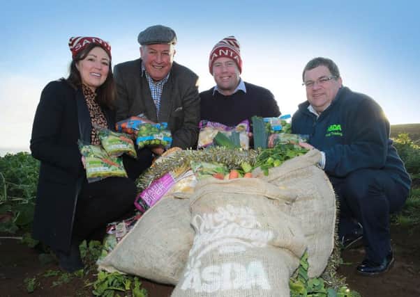 Pictured (left to right): Elaine Cardwell, general manager, Quinfresh, Thomas Gilpin, owner, Gilfresh, Michael McKillop, Director, Glens of Antrim Potatoes, join senior buying manager for Asda NI, Michael McCallion