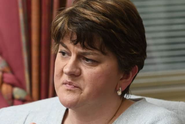 First Minister Arlene Foster was enterprise minister from 2008 to 2015