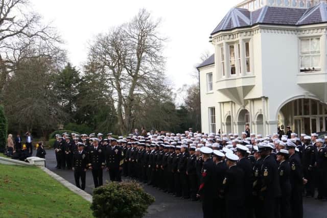 On parade at Beech Hill Country House Hotel