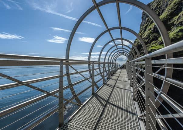 The Gobbins cliff path has been closed for 10 of the 17 months since it was reinstated