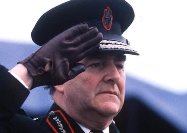 Former chief constable Sir John Hermons impact on the RUC was dismissed