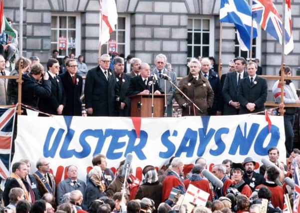 By 1990 protests against the Anglo-Irish Agreement had run their course