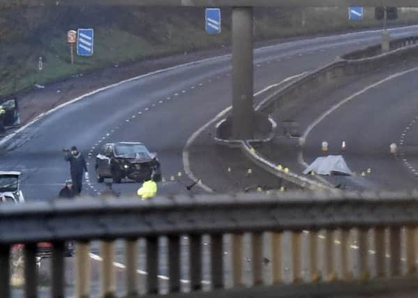 Despite the overall fall in deaths, three fatalities around Christmas including Stephen Martin on the M2 (above) show there is much work to do to save lives. 
Photo Colm Lenaghan/Pacemaker Press