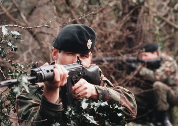A UDR patrol in Co Down. Pacemaker picture