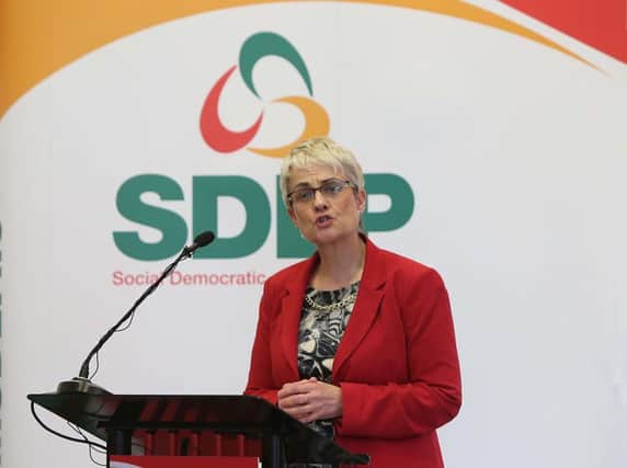 Photographer Matt Mackey - Presseye.com 
15th April 2015

The SDLP formally launch the partyÃ¢Â¬"s General Election Manifesto in the Holiday Inn, Ormeau Avenue, Belfast.

Margaret Ritchie.