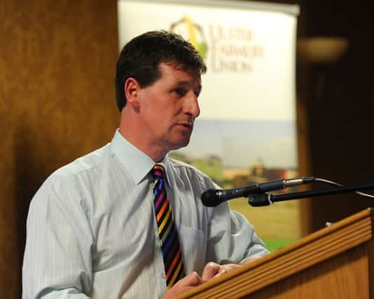 Wesley Aston, Ulster Farmer's Union chief executive