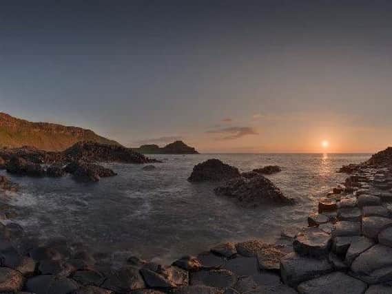 Giants Causeway - a place where the late teenager had been filmed freerunning