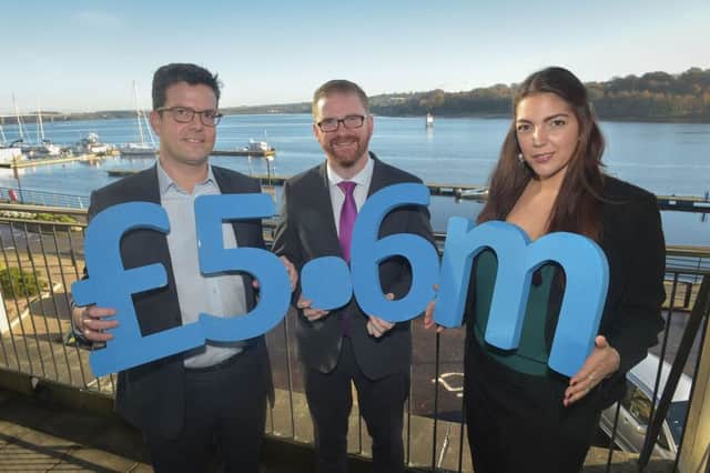 Events such as this which saw 100 jobs created in Londonderry as part of a combined Â£5.6m investment have become more commonplace in the province but economist and former UUP MLA Esmond Birnie says Economy Minister Simon Hamilton and the Executive must do more to tackle the issue of lower productivity