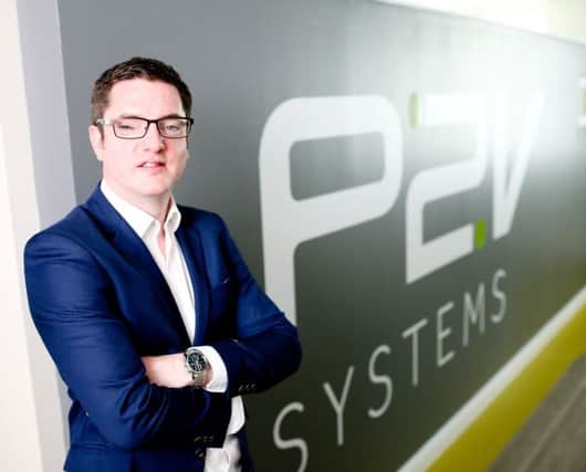 P2Vs managing director Stephen McCann is looking forward to growth