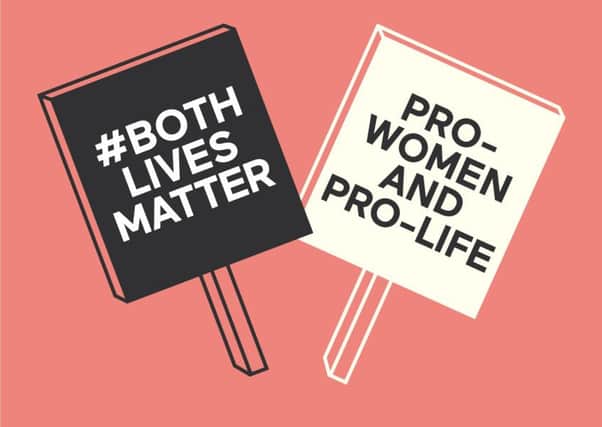 Both Lives Matter graphic