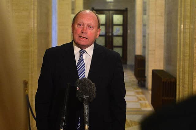 The TUV leader Jim Allister, who is concerned that the legacy inquests have not been ruled out by the DUP