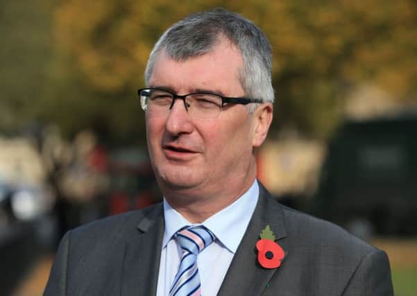 MP for Fermanagh and South Tyrone, Tom Elliott, November 3, 2016.