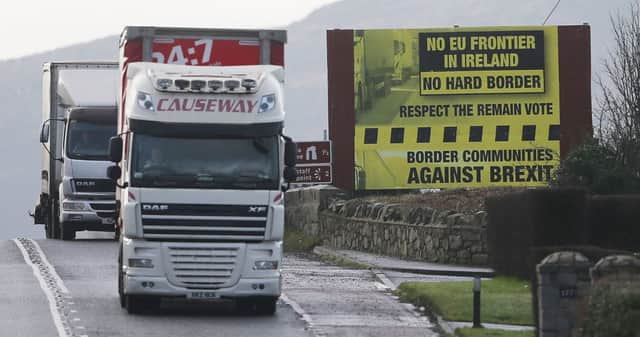 Mrs May has acknowledged the significance of the border but there are real fears about trade after Brexit