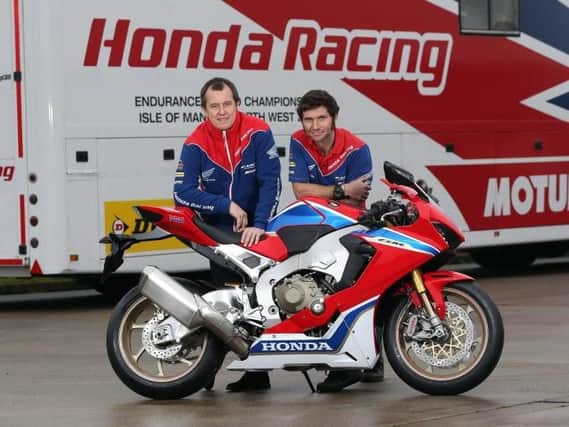 Honda Racing's new 2017 line-up of John McGuinness and Guy Martin.