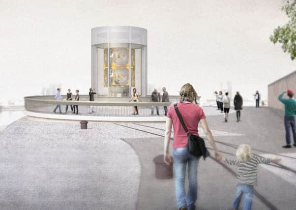 An artist's impression of the Mew Island Optic which will be restored at Titanic Walkway
