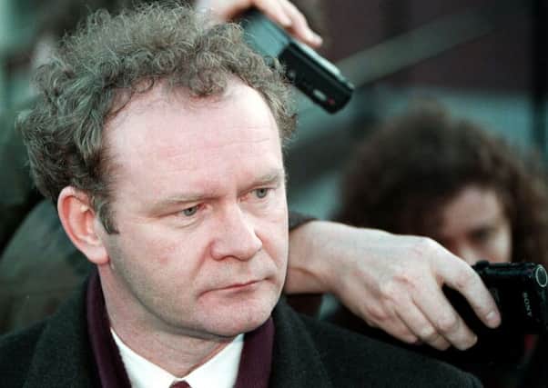 Sinn Fein's Martin McGuinness in 1996. Photo: PA Wire