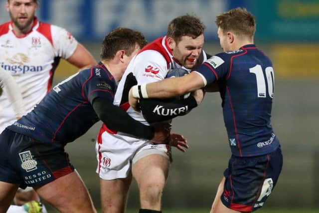 Darren Cave will start in the centre for Ulster against Bordeaux
