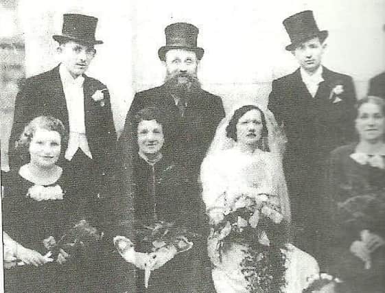 Ettie Steinberg on her wedding day