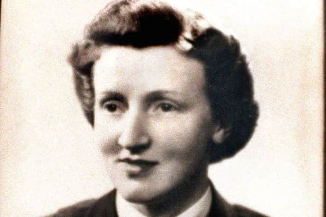 Alberta Quinton, mother of Aileen Quinton, in her RAF days. Alberta was killed in the 1987 IRA bomb in Enniskillen at the age of 72