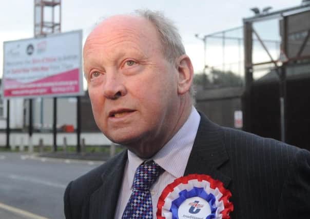 Jim Allister said there has been an observable reduction in the level of sentencing handed out by the courts