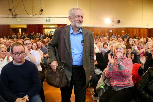 Jeremy Corbyn at a debate at the West Belfast festival at St Louise's College on the Falls Road in August 2015, the month before he became leader.


Picture: Kevin Scott/Presseye